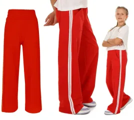 szerokie-spodnie-dresowe-wide-leg-lampas-roz-152-czerwony-produkt-pl