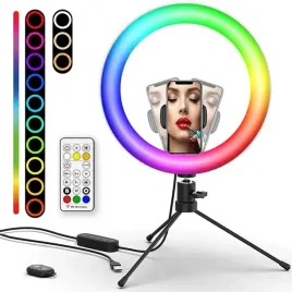 lampa-pierscieniowa-26cm-rgb-ze-statywem-pilotem-i-uchwytem-na-telefon