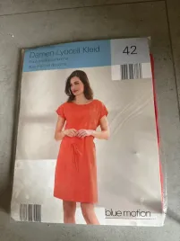 nowa-sukienka-damska-z-lyocellu-rozmiar-42-xl-koralowa-pomaranczowa