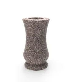 wazon-granitowy-nagrobny-na-cmentarz-tulipan-brazowy-28cm-okragly