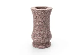 wazon-granitowy-na-nagrobek-cmentarny-brazowy-28cm-okragly-tulipan-granit