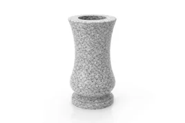 wazon-granitowy-na-nagrobek-cmentarny-jasny-szary-28cm-okragly-tulipan