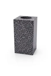 wazon-granitowy-na-nagrobek-cmentarny-grafit-28cm-kwadratowy-ciemny-granit