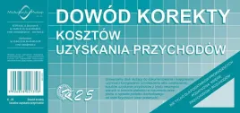 dowod-korekty-kosztow-uzyskania-przychodow-format-1-3-a4-michalczyk-prokop