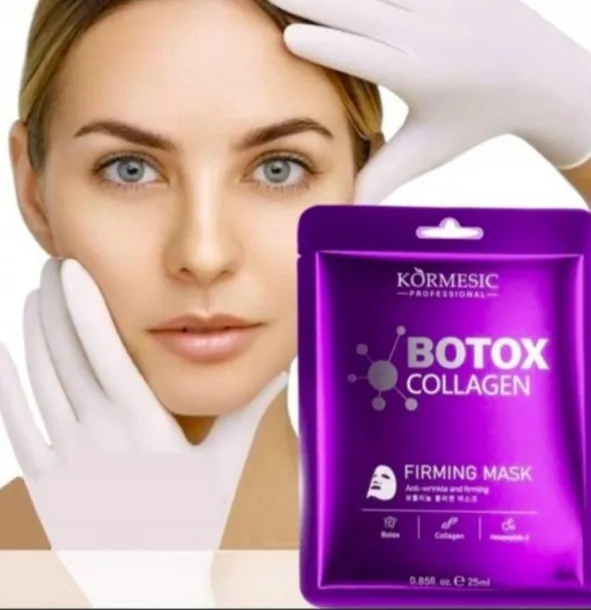 Maseczka Kolagenowa do Twarzy w Płacie Kormesic – Ujędrnianie Anti-Aging