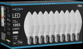 mexen-nova-10x-zarowka-led-e14-c37-10w-neutralna-4000k-1055-lm-l102