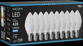 mexen-nova-10x-zarowka-led-e14-c37-4w-zimna-6500k-420-lm-l102-e14-0