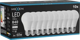 mexen-nova-10x-zarowka-led-e27-a60-8w-neutralna-4000k-840-lm-l100-e