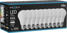 mexen-nova-10x-zarowka-led-e27-a60-9w-neutralna-4000k-945-lm-l100-e