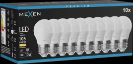 mexen-nova-10x-zarowka-led-e27-g45-1w-ciepla-3000k-105-lm-l101-e27-
