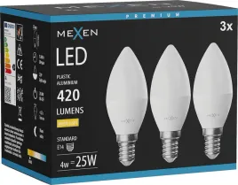 mexen-nova-3x-zarowka-led-e14-c37-4w-ciepla-3000k-420-lm-l102-e14-0