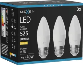 mexen-nova-3x-zarowka-led-e27-c37-5w-ciepla-3000k-525-lm-l102-e27-0