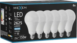 mexen-nova-6x-zarowka-led-e27-a95-25w-zimna-6500k-2625-lm-l100-e27-