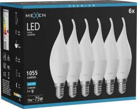 mexen-nova-6x-zarowka-led-plomyk-e14-c37-10w-zimna-6500k-1055-lm-l1