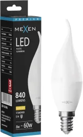 mexen-nova-zarowka-led-plomyk-e14-c37-8w-ciepla-3000k-840-lm-l106-e