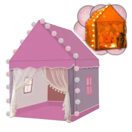 krolewski-palac-z-lampkami-led-namiot-dla-dzieci-z-girlanda-dla-ksiezniczki