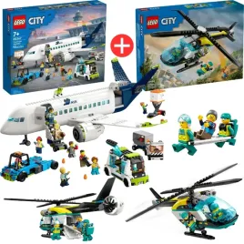 lego-city-60367-samolot-pasazerski-lego-city-60405-helikopter-ratunkowy