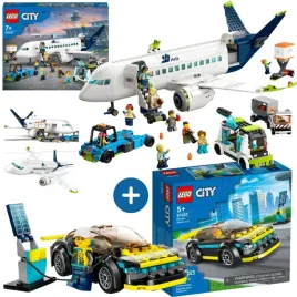 lego-city-60367-samolot-pasazerski-lego-60383-samochod-sportowy-zestaw-2w1