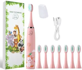 mocna-soniczna-szczoteczka-dla-dzieci-do-zebow-elektryczna-8-koncowek-timer