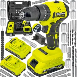 udarowa-bezszczotkowa-wiertarko-wkretarka-duzy-zestaw-2xakumulator-walizka