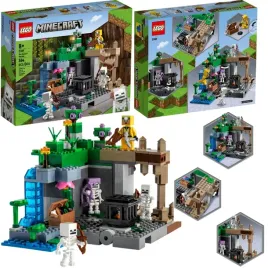 lego-minecraft-loch-szkieletow-21189-prezent-gratis