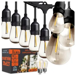 girlanda-ogrodowa-swietlna-20m-20x-zarowka-led-e27-przewod-wodoszczelna