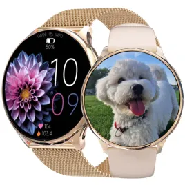 smartwatch-damski-zegarek-menu-pl-powiadomienia-rozmowy-smart-watch-4-paski
