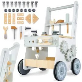 drewniany-warsztat-dla-dzieci-3w1-chodzik-pchacz-wozek-47-elementow-solidny