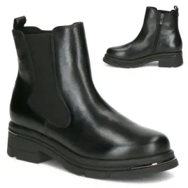 botki-damskie-41-skorzane-na-platformie-z-zamkiem-eleganckie-caprice-czarne