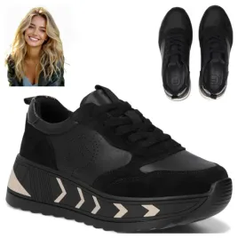 filippo-damskie-polbuty-36-ze-skory-buty-jesienne-sznurowane-platforma