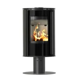 kominek-koza-na-drewno-piec-obrotowy-erik-kratki-na-nodze-moc-55-kw-fi150