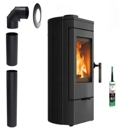 piec-zeliwny-wolnostojacy-kominek-koza-k-12-6-kw-fi-130-zestaw-montazowy