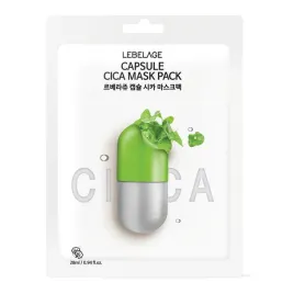 lebelage-capsule-cica-maska-w-plachcie-z-ekstraktem-z-wakroty-azjatyckiej