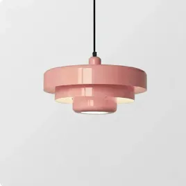 rozowa-lampa-wiszaca-retro-vintage-mid-centaury-bauhaus-loft