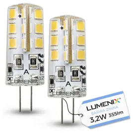 2x-zarowka-led-g4-32w-355lm-biala-zimna-12v-dc-mini-kapsulka-silikonowa