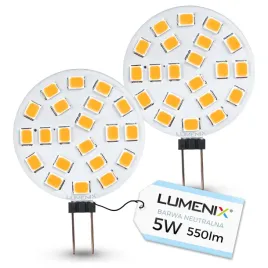 zestaw-2x-zarowka-led-g4-5w-550lm-biala-neutralna-12v-dc-mini-talerzyk