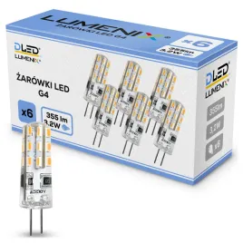 6x-zarowka-led-g4-32w-355lm-biala-zimna-12v-dc-mini-kapsulka-silikonowa