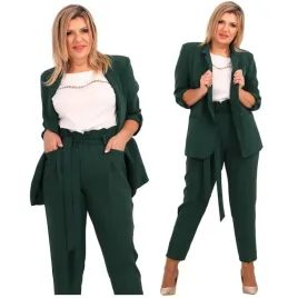 elegancki-komplet-damski-marynarka-i-spodnie-wiazane-polski-producent