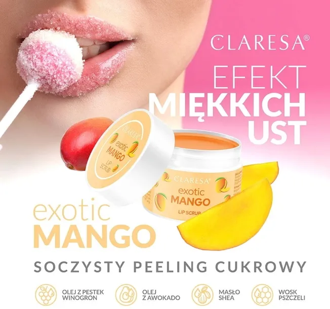 claresa-owocowy-peeling-do-ust-02-exotic-mango-pojemnosc-15-ml