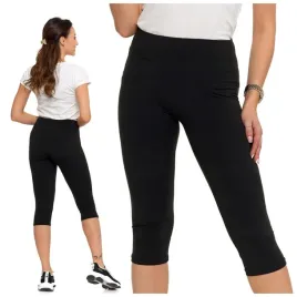 czarne-getry-damskie-legginsy-3-4-klasyczne-gladkie-dopasowane-moraj-l-xl