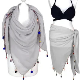 pareo-chusta-plazowa-fredzle-narzutka-boho-kolory