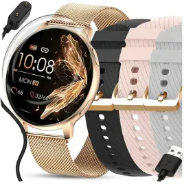 smartwatch-zegarek-damski-polskie-menu-rozmowy-powiadomienia-sport-4-paski