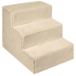 schodki-dla-psa-3-stopnie-tapicerowane-kremowe-podest-dla-psa-do-kanapy