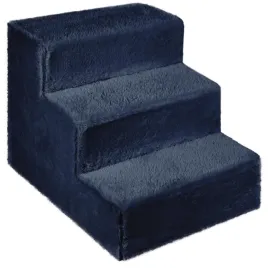 schodki-dla-psa-3-stopnie-tapicerowane-granatowe-podest-dla-psa-do-kanapy