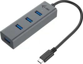 i-tec-hub-usb-c-4x-usb-3-0-metal-szary