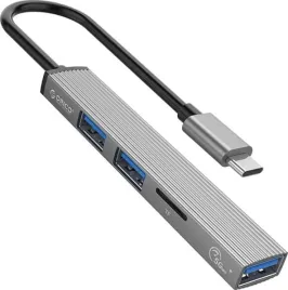 orico-aluminiowy-hub-usb-c-3-porty-czytnik-kart-microsd-5000-mbps