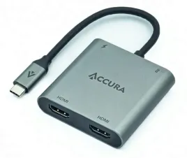 accura-usb-c-konwerter-1x-usb-c-pd-100w-2x-hdmi-4k-60hz
