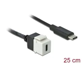 modul-keystone-gniazdo-usb-c-f-3-0-greaterusb-c-m-na-kablu-25cm-czarno-bialy-de