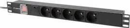 lanberg-listwa-zasilajaca-rack-pdu-19-1u-10a-5x-pl-2m-czarna-c14