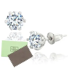 meski-srebrny-kolczyk-z-biala-diamentowa-cyrkonia-srebro-proba-925